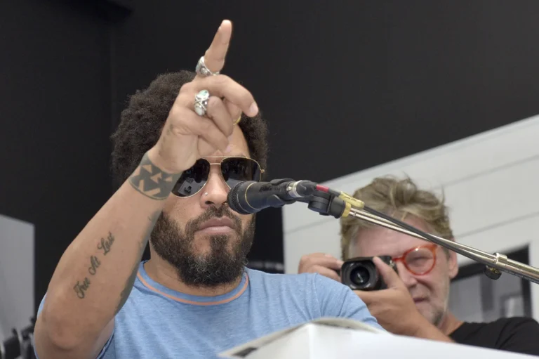 Lenny Kravitz, the singer who is also an interior designer