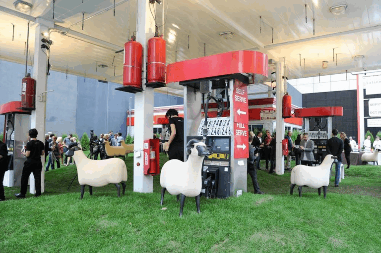 Getty Station Unveils François-Xavier Lalanne’s Sheep Station Exhibition